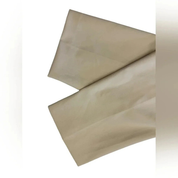 Rachel Zoe NWT Cream Colored Straight Leg Pleated Trousers - Picture 6 of 8